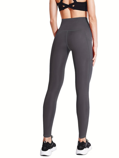 Three-piece Set, Sports Yoga Pants for Women, High Waist, Tight, Quick-Drying, Compression Pants, High Elasticity, Running Outerwear, Long Trousers, Bottoming Pants