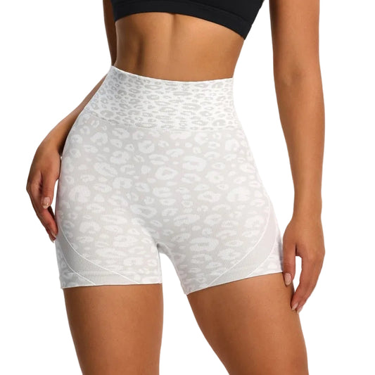 Seamless Tight-fitting Three-quarter-length Cycling Shorts