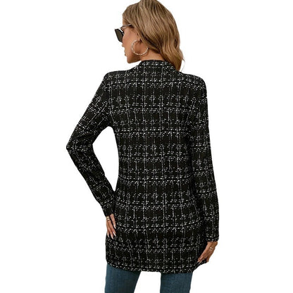 Women’s Slim Fit Blazer – European & American Style Fall/Winter Suit Jacket