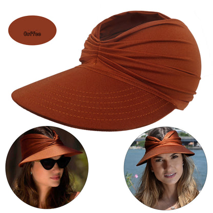 Women's New Empty Top Sunscreen Sports Beach Sun Hat