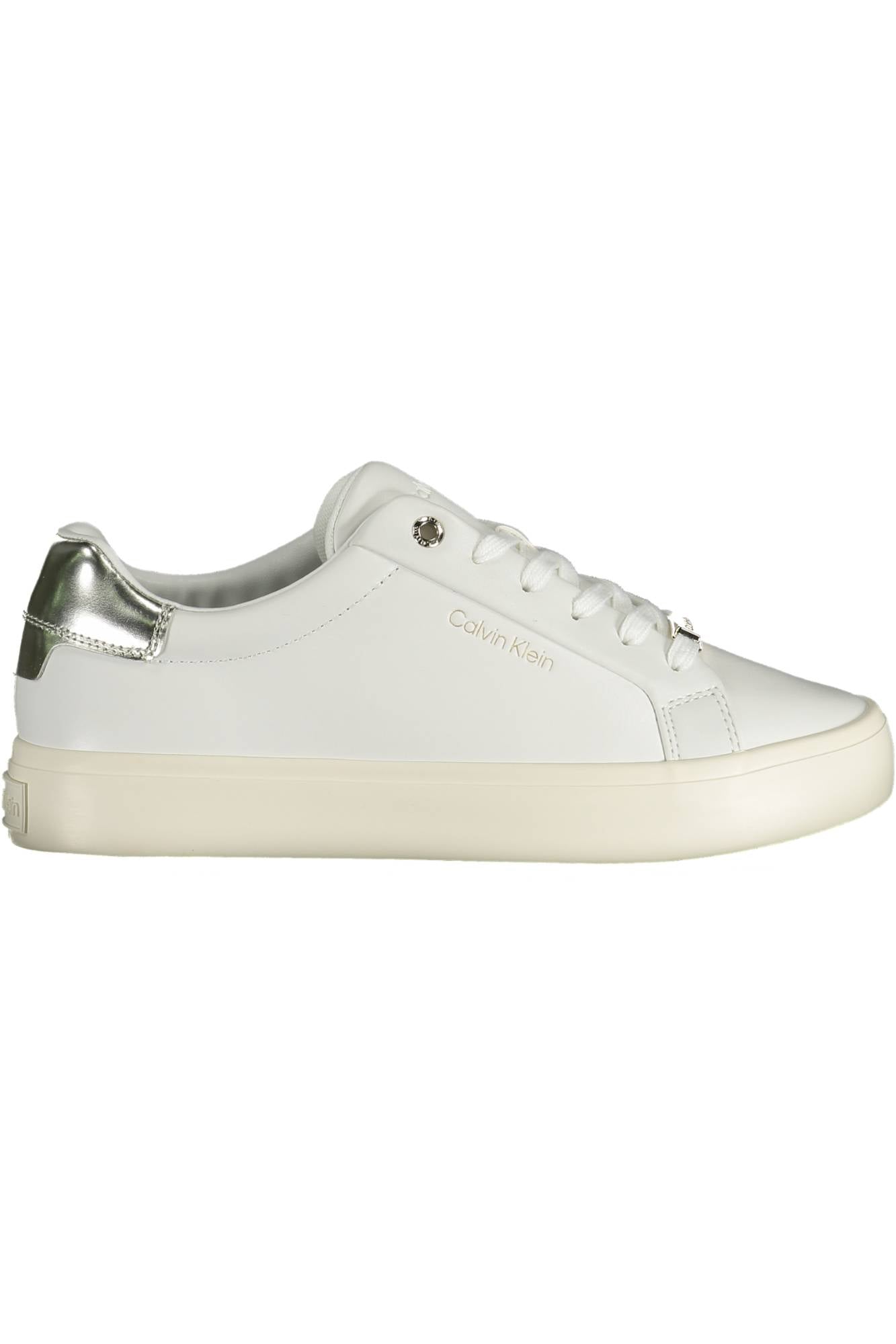 CALVIN KLEIN WHITE WOMEN'S SPORTS SHOES-0