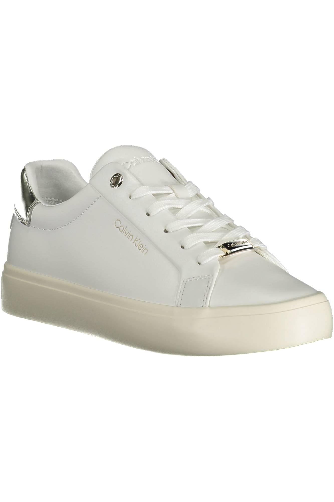 CALVIN KLEIN WHITE WOMEN'S SPORTS SHOES-1