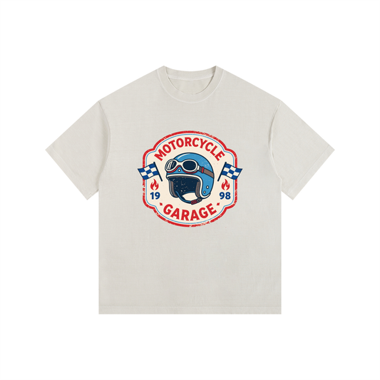 Vintage Washed Oversized Cotton T-Shirt