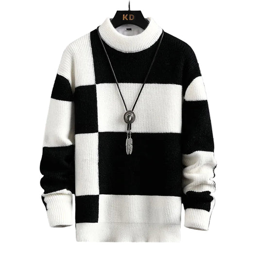 Polyester Men's Casual Cardigan Sweater Coat