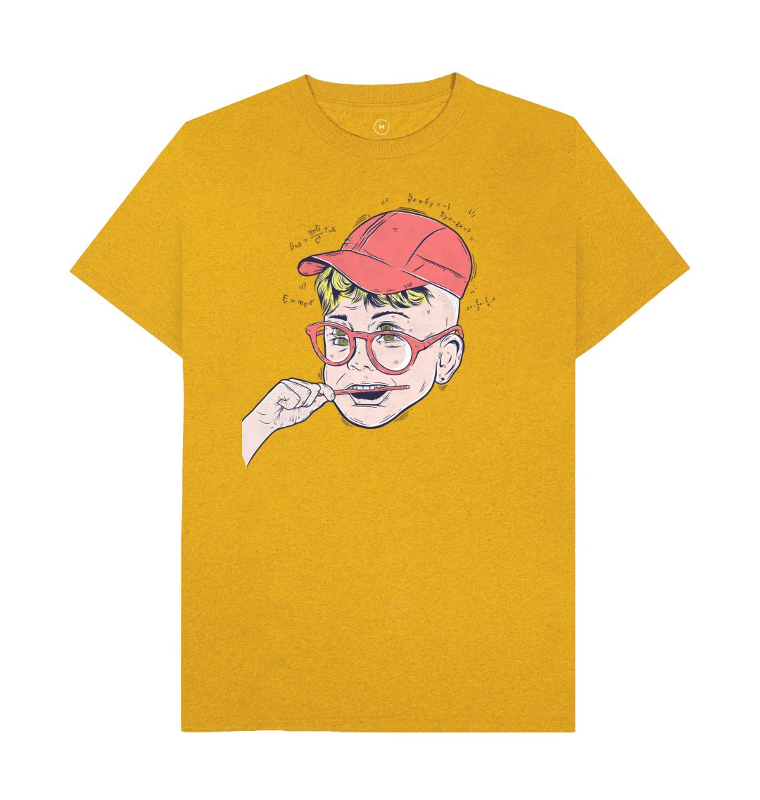 Sunflower Yellow Unisex Funny Head Print T-Shirts