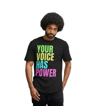 Your Voice Has Power Men's Print T-Shirts