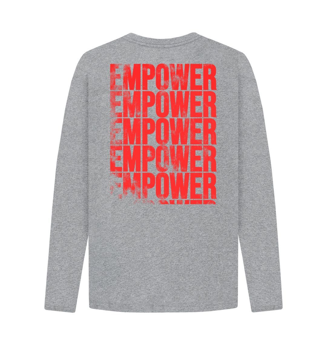 Men 'Empower' Hand cuff Print long Sleeve T-Shirt