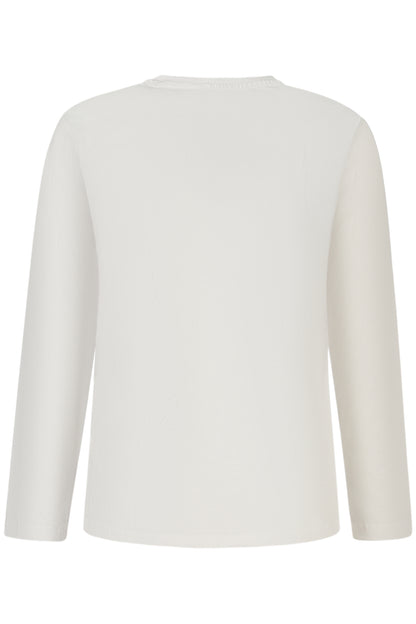 GUESS JEANS SHORT-SLEEVED T-SHIRT FOR KIDS, WHITE