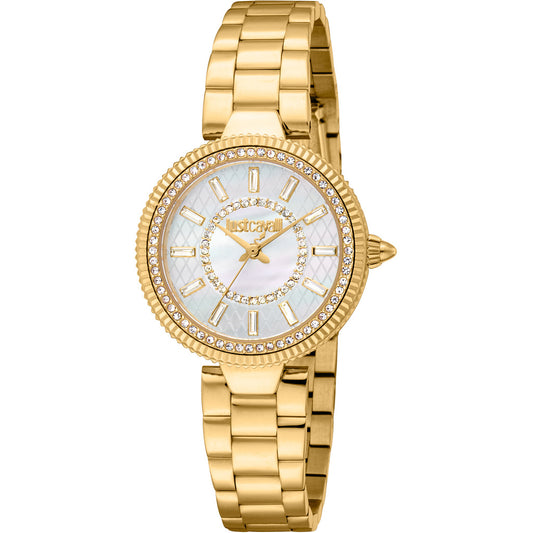Just Cavalli Women’s Stainless Steel Quartz Watch – JC1L308M (30 mm)