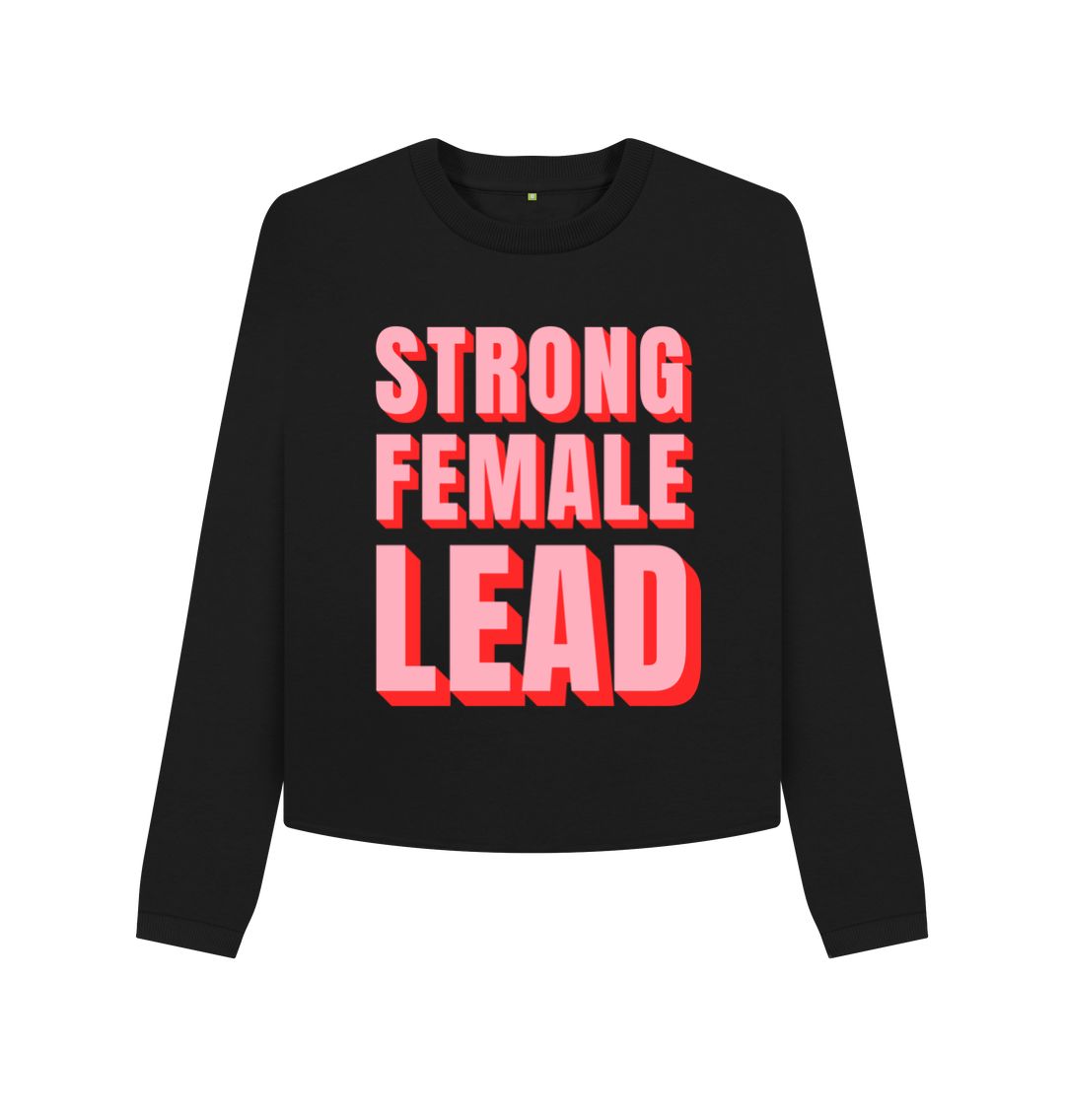 Black Women 'Strong Female Lead Print Jumper