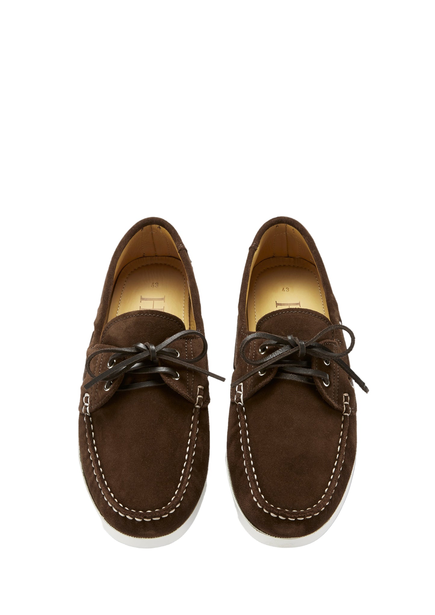 Deck Shoes, brown suede