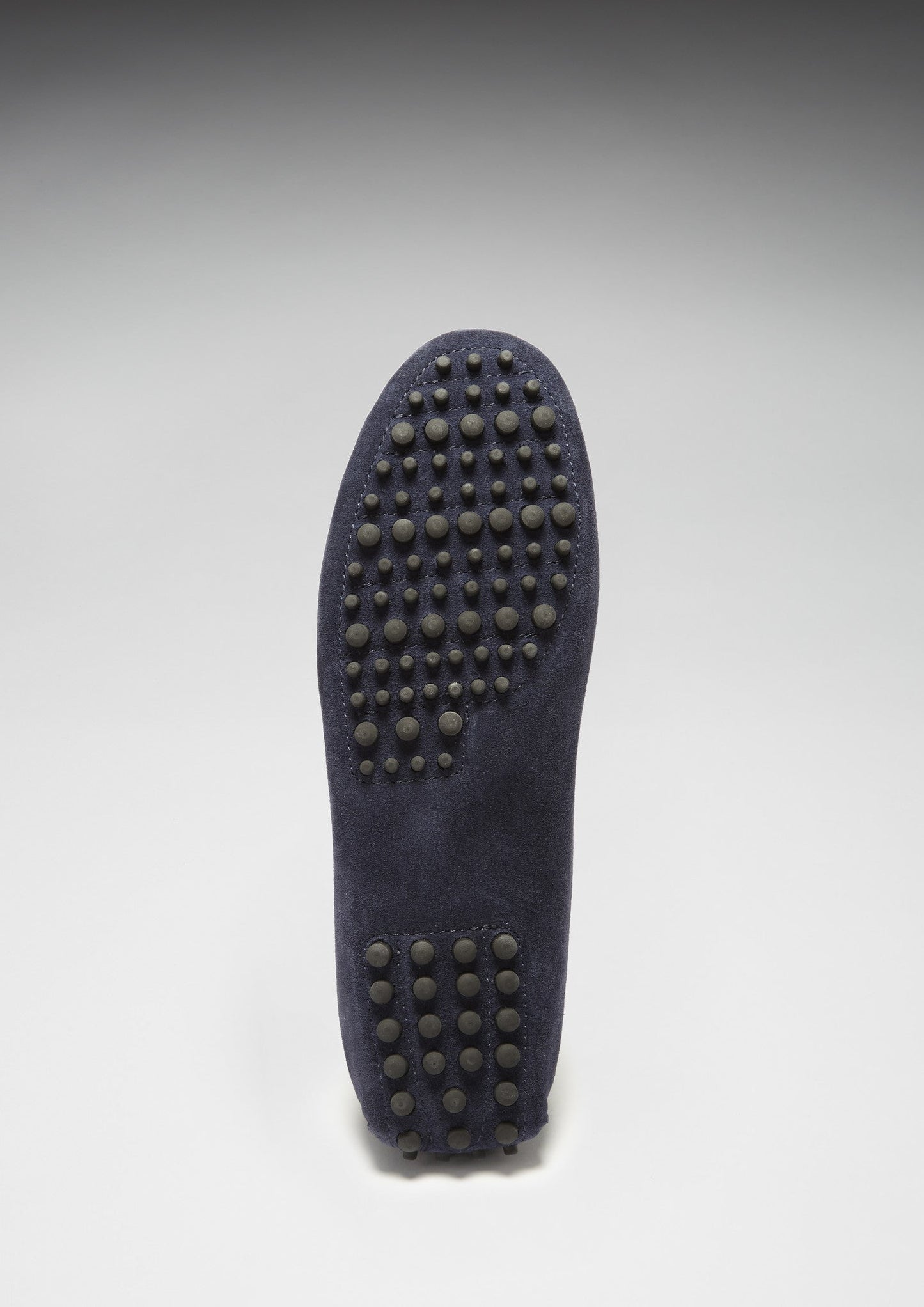 Men’s Tasselled Driving Loafers – Premium Navy Blue Suede Slip-On Shoes