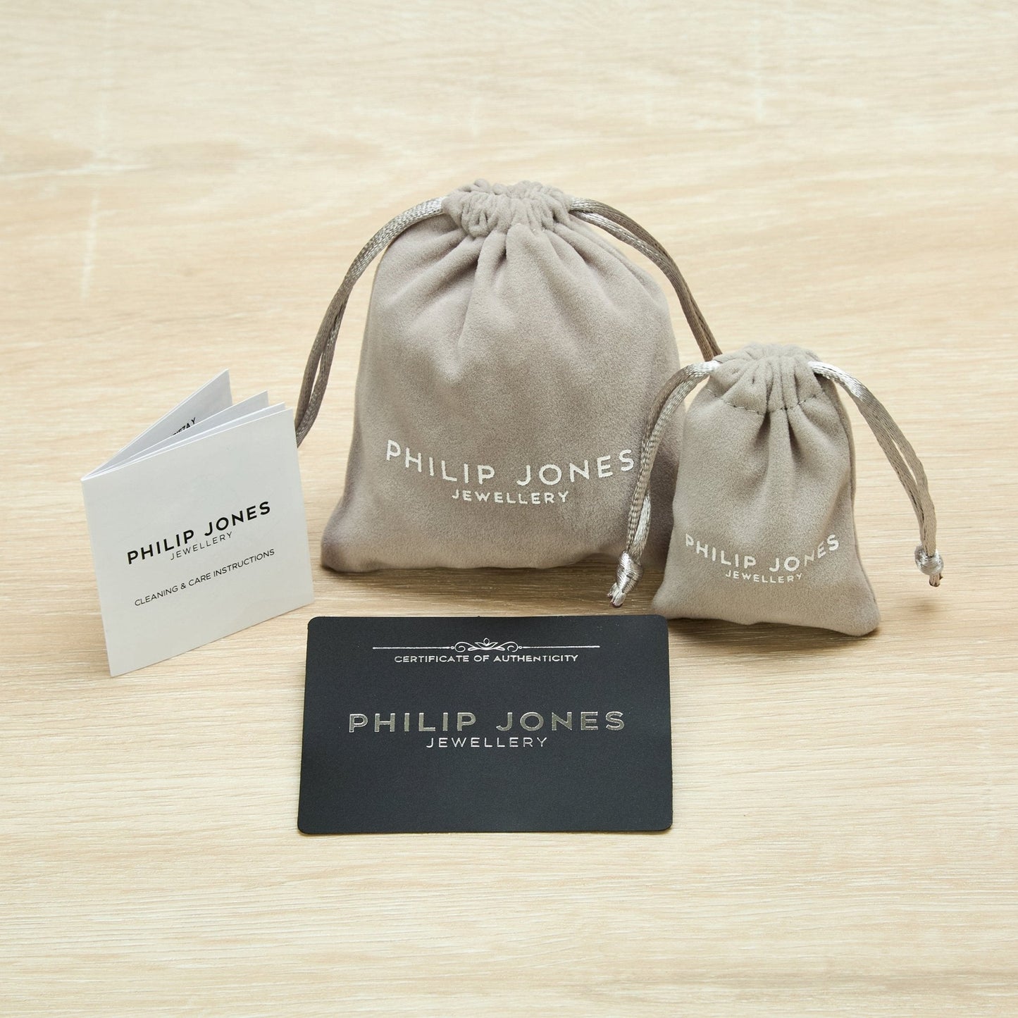 Moonstone Stud Earrings with Quote Card