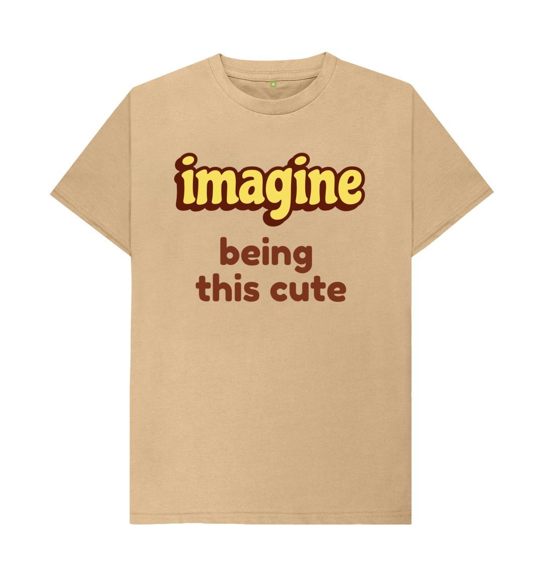 Sand Men's Imagine Print T-Shirts