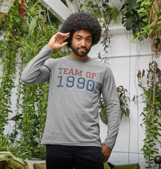 TEAM OF 1990 Print Men's Sweatshirt