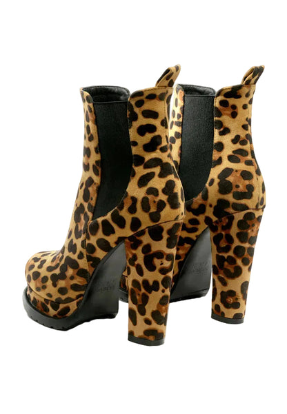 Spire Suede Block Heeled Boots-2