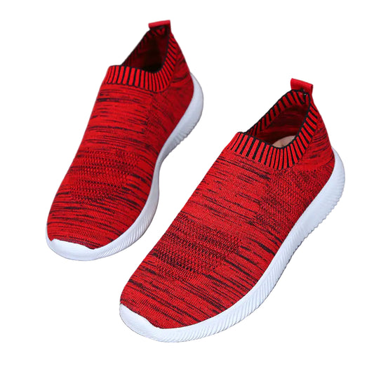 Comfortable Low-Top Women's Knitted Slip-On Shoes