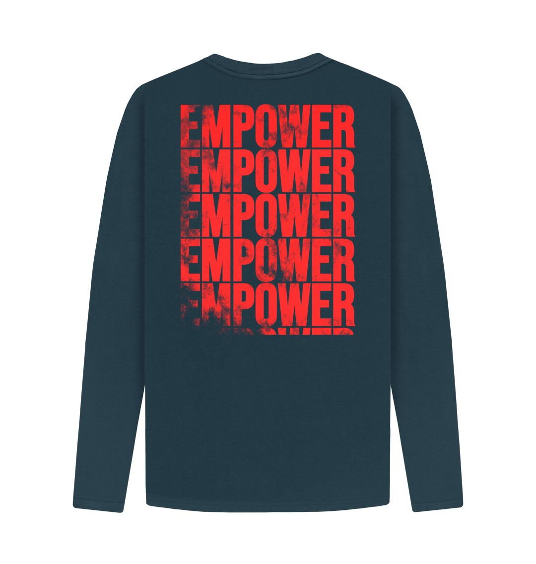 Men 'Empower' Hand cuff Print long Sleeve T-Shirt