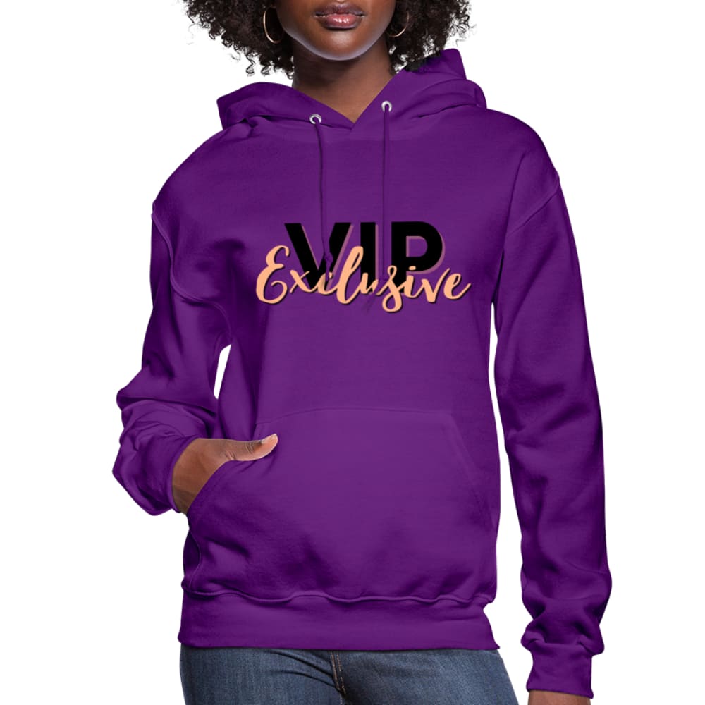 Womens Hoodie - Pullover Hooded Sweatshirt - Graphic/VIP Exclusive-35