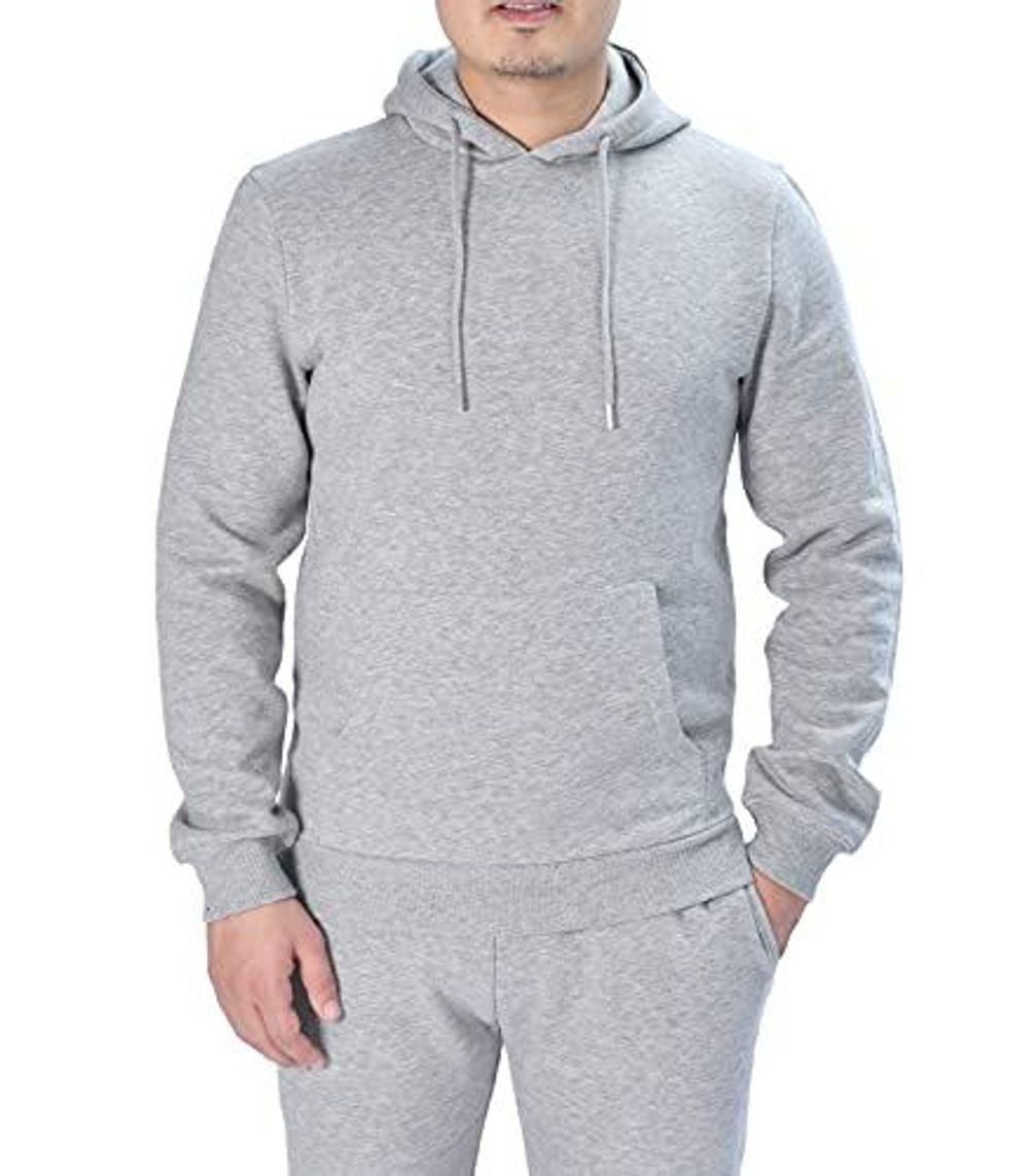 MENS HOODIE  GREY L