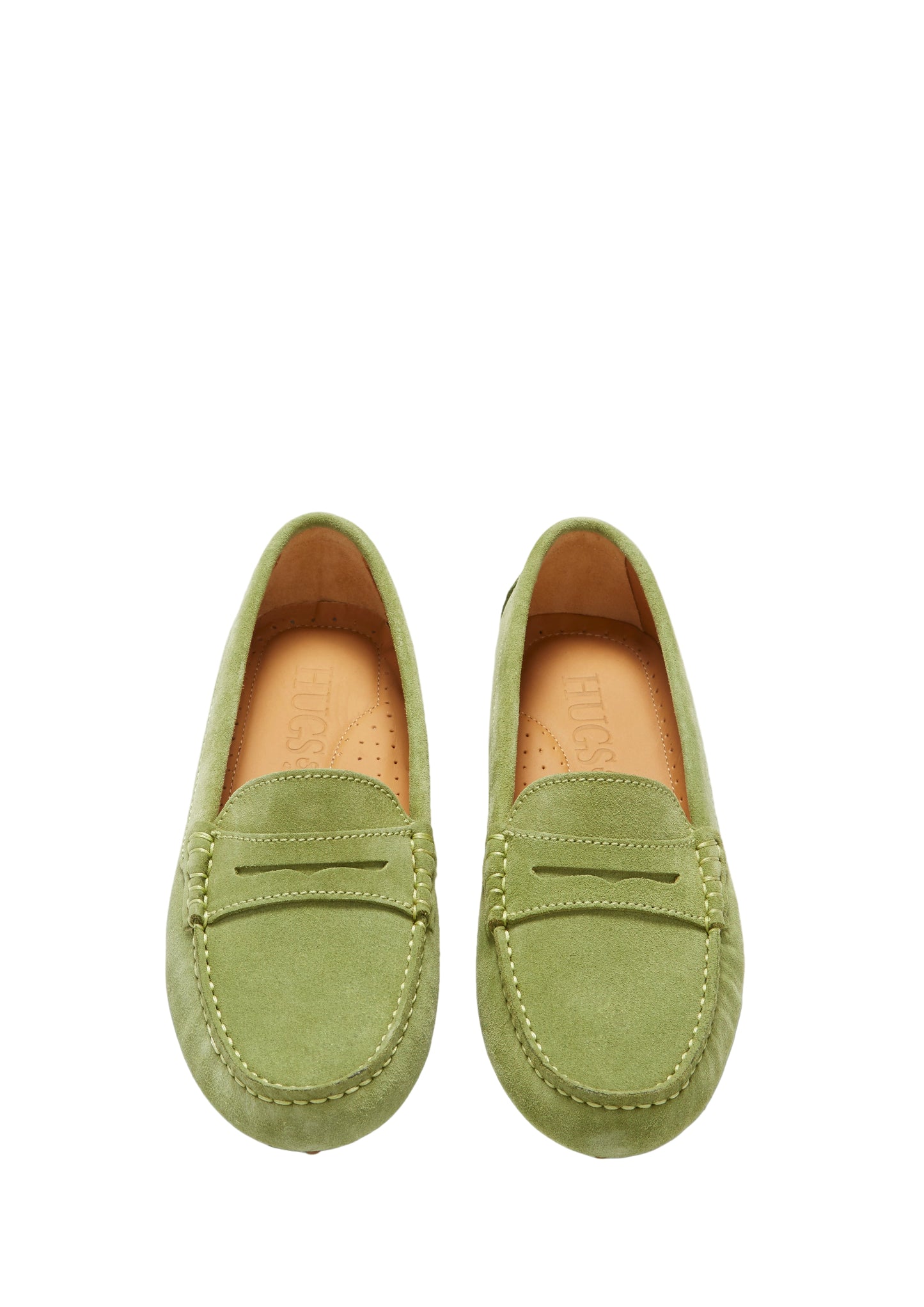 Women’s Penny Driving Loafers - Olive Green