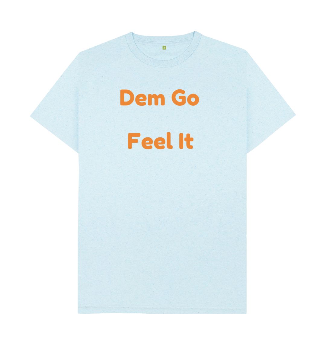 Light Blue Men's Dem Go Feel It T-Shirts