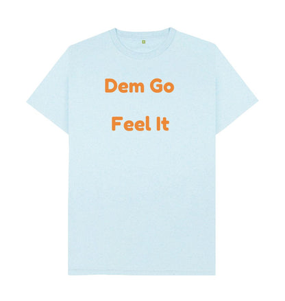 Light Blue Men's Dem Go Feel It T-Shirts