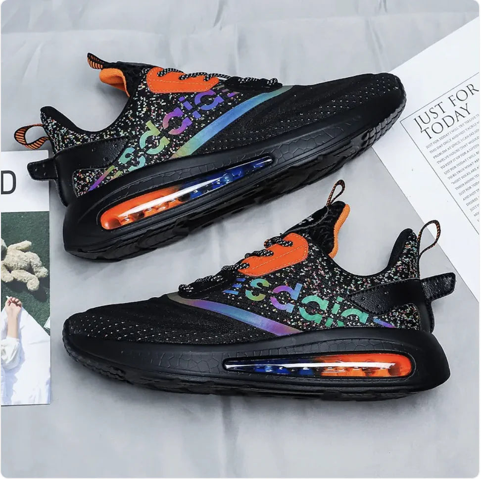 Men's AirLite Gradient Sneakers with 3D Weave