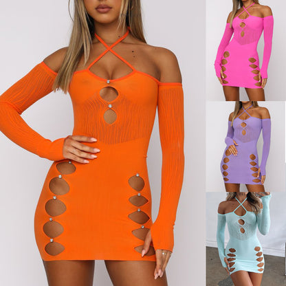 Lässiges Kleid mit Cut-outs