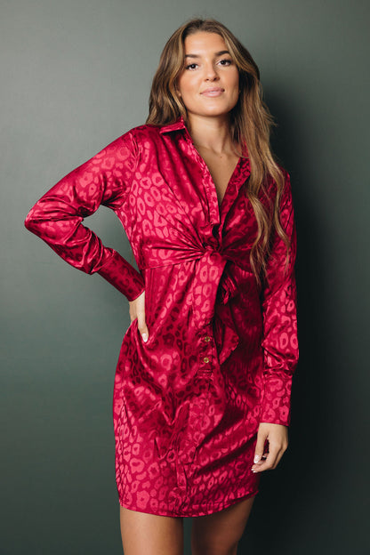 Marley Leopard Mini Dress-0