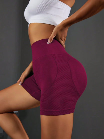 Yoga Basic Sportshorts mit breitem Bund