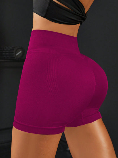 Yoga Basic Sportshorts mit breitem Bund