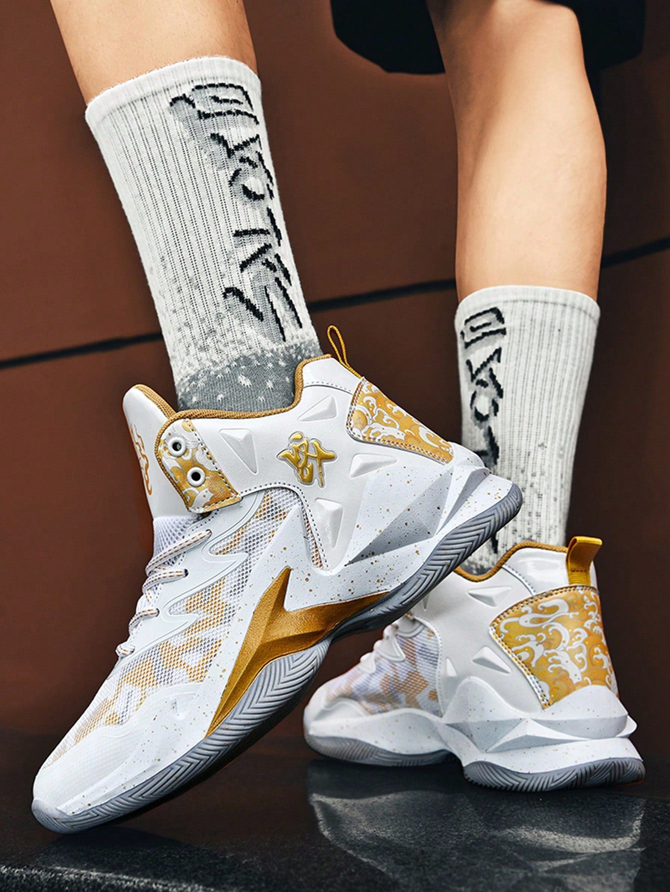 Sportliche Basketballschuhe für Herren, trendige, verschleißfeste Sportschuhe für das professionelle Training der Schüler, Neuankömmlinge
