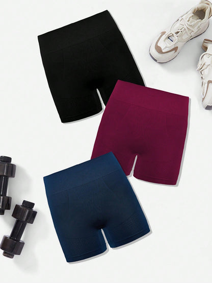 Yoga Basic Sportshorts mit breitem Bund