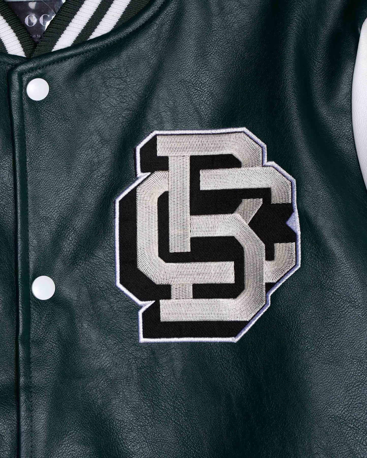 Letterman Baseball Jacket with Patches