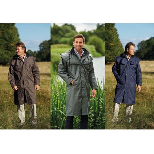 Mens Champion Highgrove Waterproof Long Coat-0