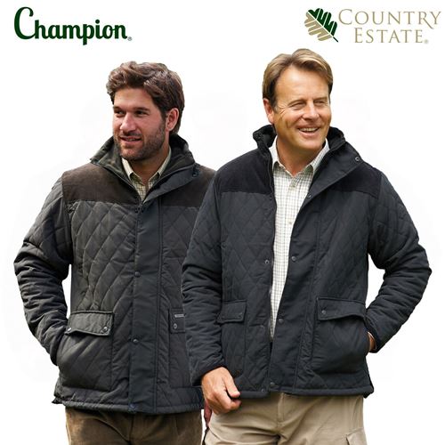 Mens Champion Lewis Fleece Lined Jacket-8