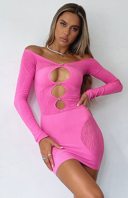 Lässiges Kleid mit Cut-outs