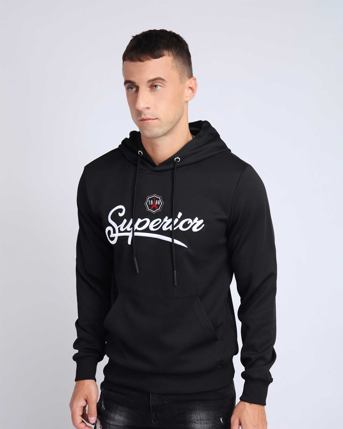 Sweatshirt mit Buchstabenstickerei