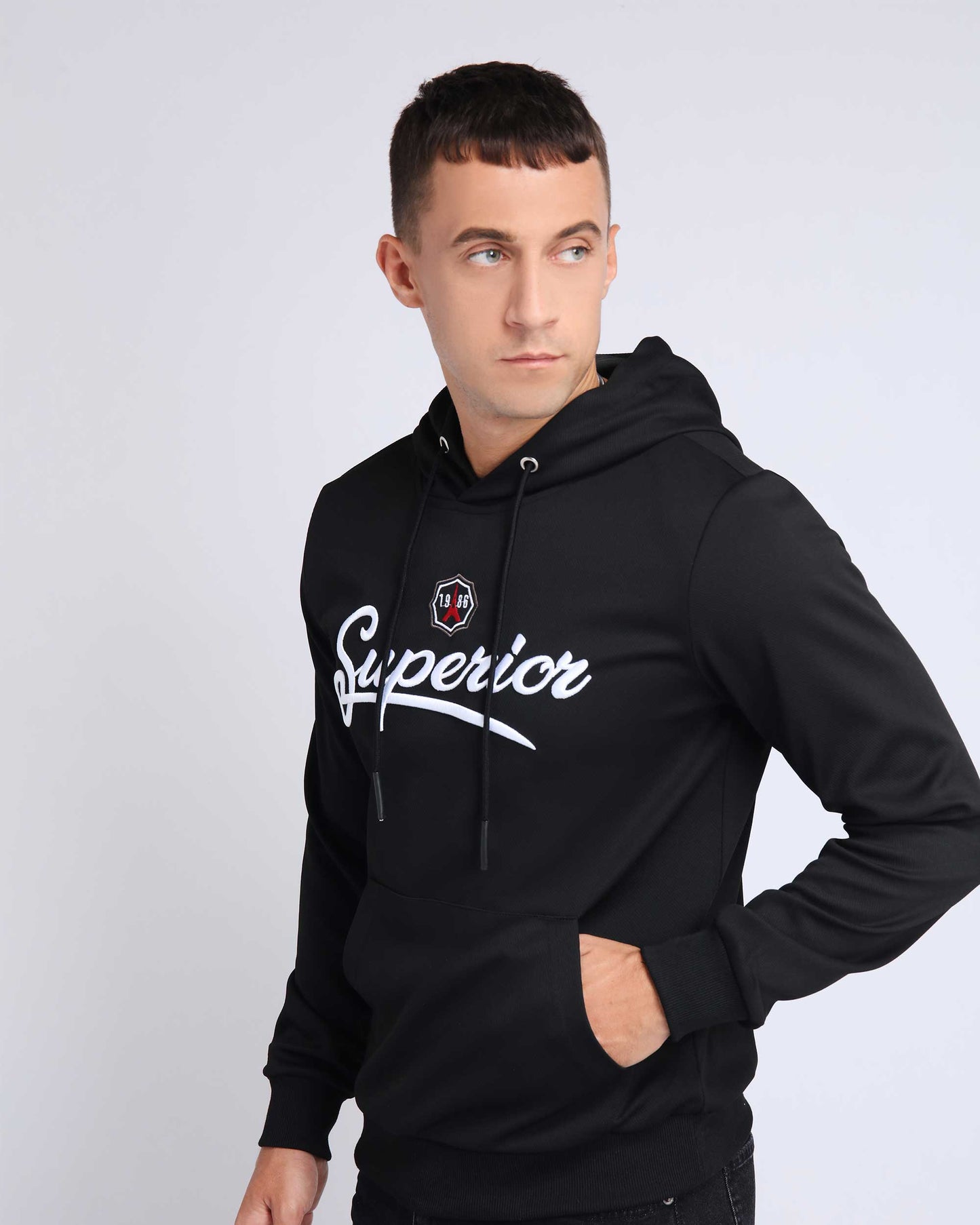 Sweatshirt mit Buchstabenstickerei