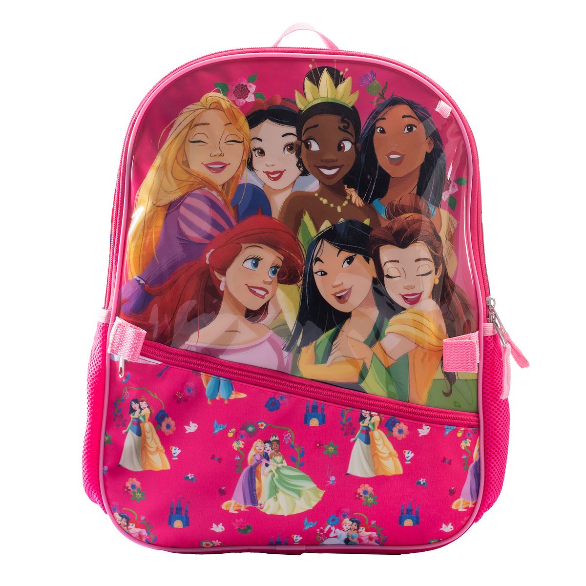 Disney Princess 5 Piece Backpack & Lunch Box Set