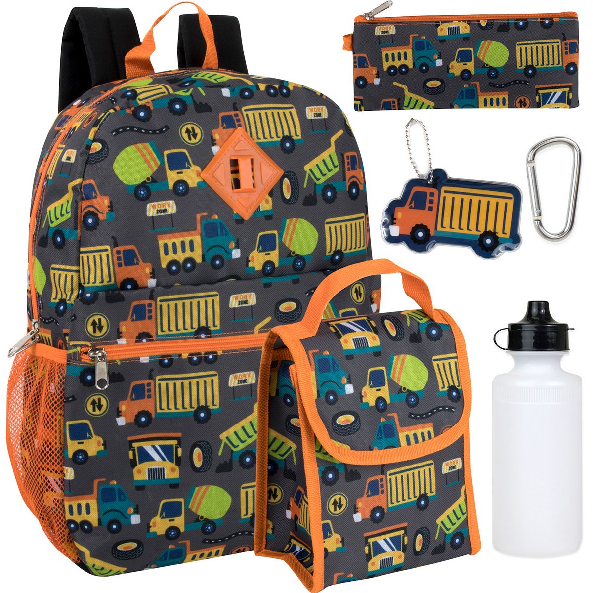 Backpack, Lunch Bag & Accessories Set