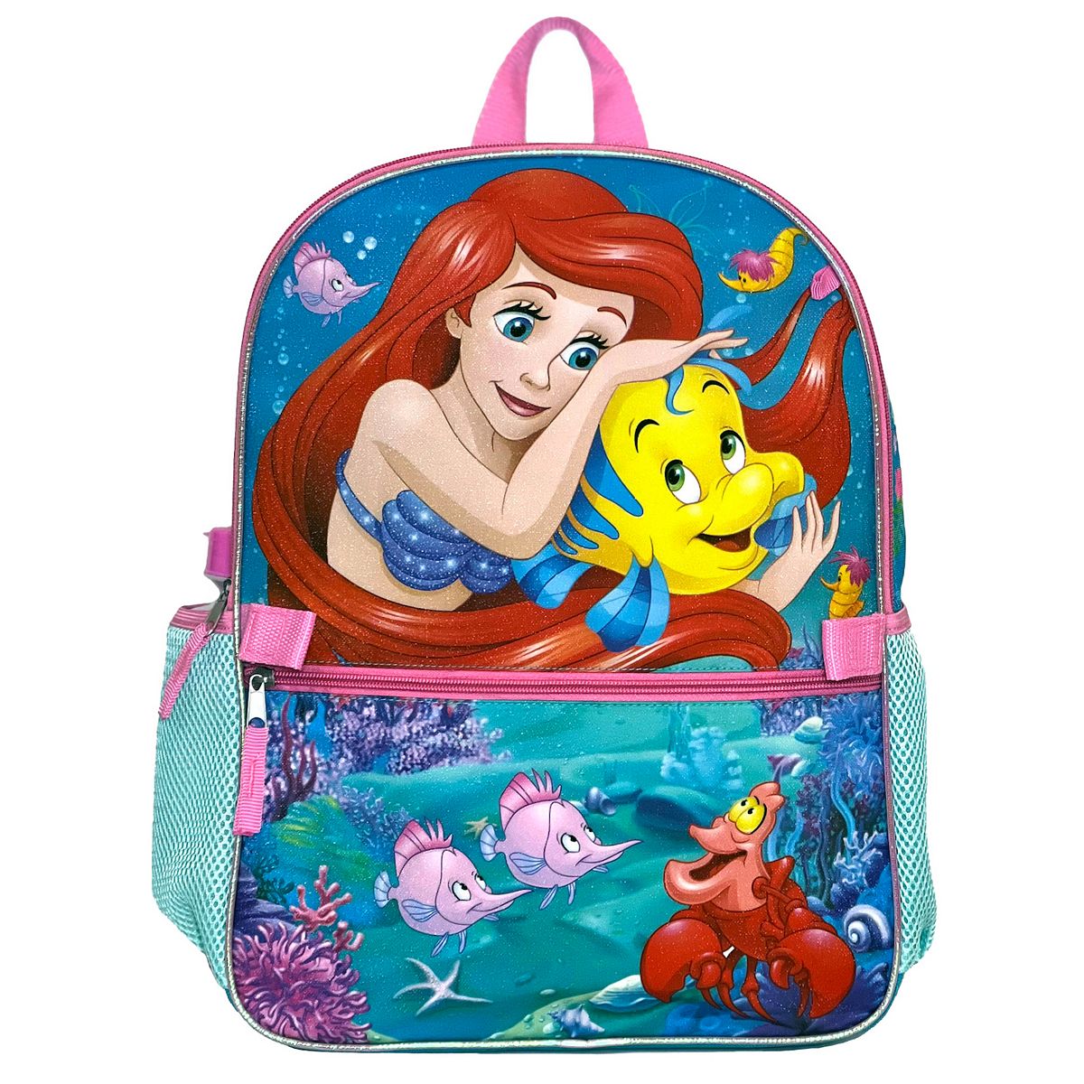 Disney's The Little Mermaid Ariel Kids 5-Piece Backpack Set