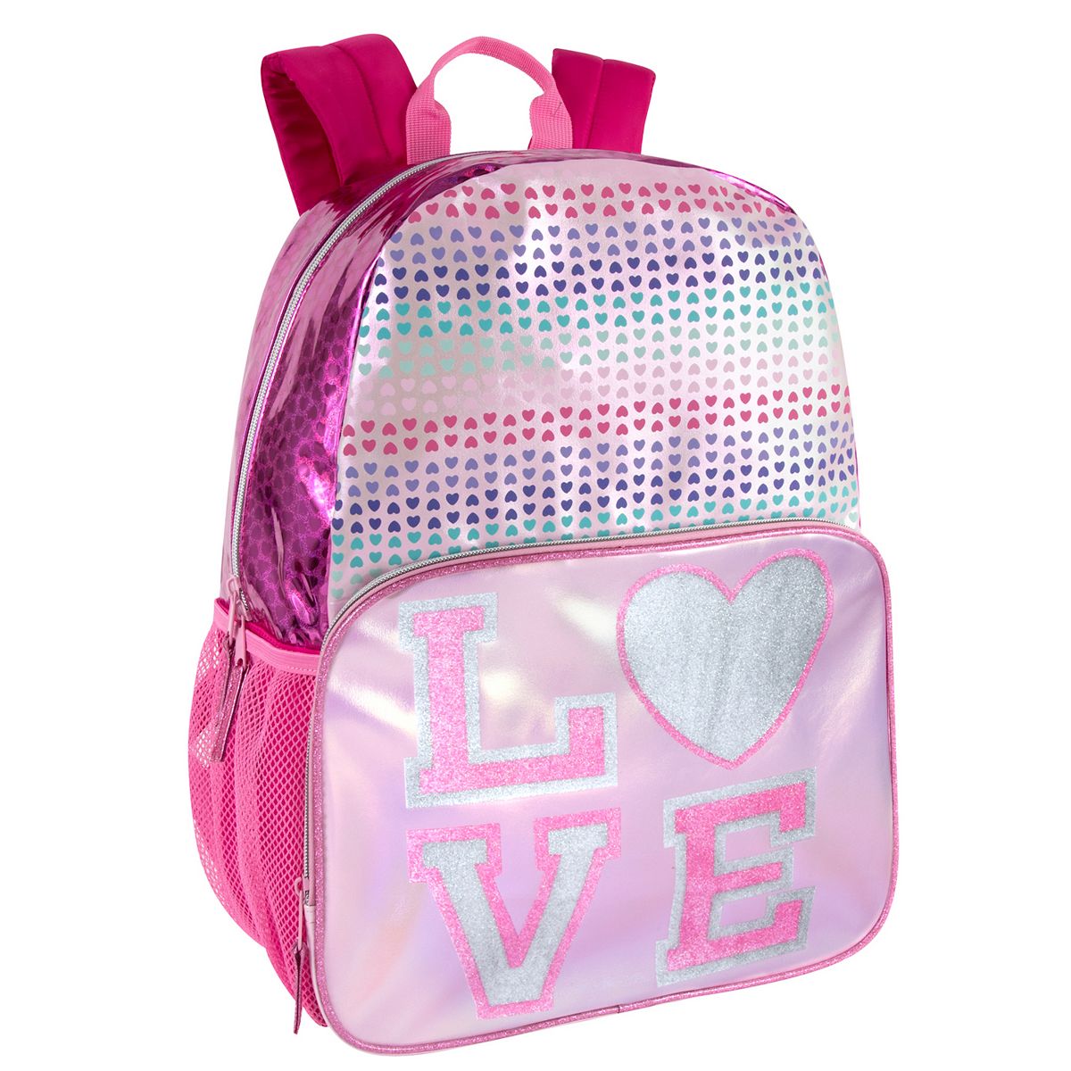 Metallic LOVE Backpack