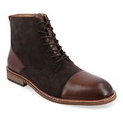 Thomas & Vine Jagger Men's Tru Comfort Foam Cap Toe Ankle Boots