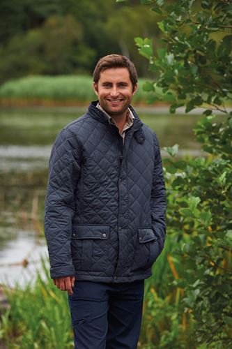 Mens Champion Padstow Diamond Quilted Jacket-5