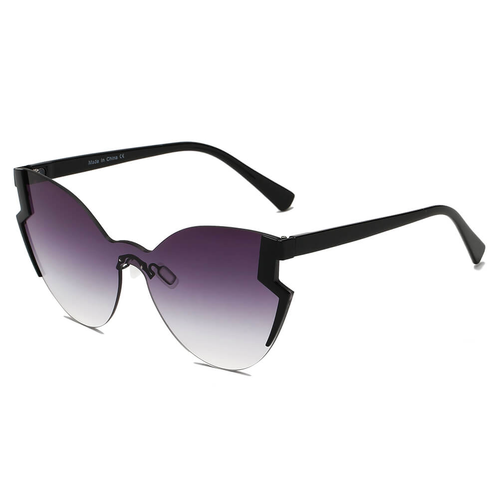 DECATUR | Women Fashion Oversize Cat Eye Sunglasses-1