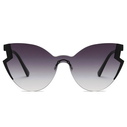 DECATUR | Women Fashion Oversize Cat Eye Sunglasses-5