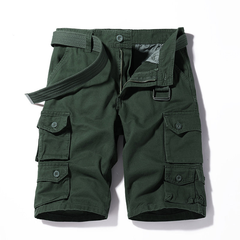 S Multi Pocket Casual Overalls, Sechs-Punkt-Sport-Shorts für Herren