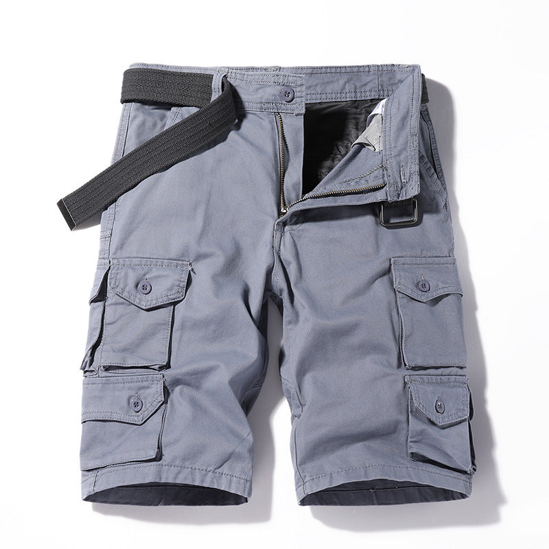 S Multi Pocket Casual Overalls, Sechs-Punkt-Sport-Shorts für Herren